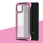 For Galaxy Note10 Lite Blade Series Transparent AcrylicProtective Case(Pink)