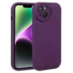 For iPhone 13 Liquid Airbag Decompression Phone Case(Purple)