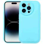 For iPhone 12 Pro Liquid Airbag Decompression Phone Case(Mint Blue)