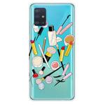 For Galaxy A31 Shockproof Painted Transparent TPU Protective Case(Cosmetic)