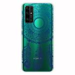 For Huawei Honor 30 Pro Shockproof Painted Transparent TPU Protective Case(Dreamcatcher)