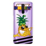 For Xiaomi Redmi K30 Shockproof Painted Transparent TPU Protective Case(Pineapple)