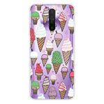 For Xiaomi Redmi K30 Shockproof Painted Transparent TPU Protective Case(Ice Cream)