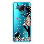 For Xiaomi Redmi K30 Pro Shockproof Painted Transparent TPU Protective Case(Girl)