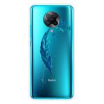 For Xiaomi Redmi K30 Pro Shockproof Painted Transparent TPU Protective Case(Feather)