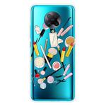 For Xiaomi Redmi K30 Pro Shockproof Painted Transparent TPU Protective Case(Cosmetic)
