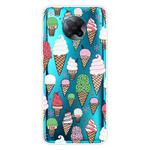 For Xiaomi Redmi K30 Pro Shockproof Painted Transparent TPU Protective Case(Ice Cream)