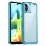 For Xiaomi Redmi A1 Colorful Series Acrylic + TPU Phone Case(Transparent Blue)