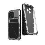 For iPhone 14 Pro R-JUST Life Waterproof Dustproof Shockproof Phone Case(Silver)