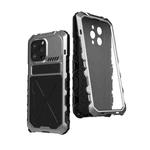 For iPhone 14 R-JUST Life Waterproof Dustproof Shockproof Phone Case(Silver)