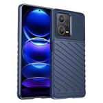 For Xiaomi Redmi Note 12 Pro+ China / Global Thunderbolt Shockproof TPU Protective Soft Phone Case(Blue)