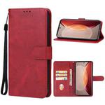 For vivo X90 Pro+ Leather Phone Case(Red)