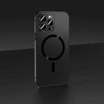 For iPhone 14 Skin Feel Frosted Magsafe Magnetic Phone Case(Black)