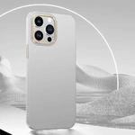 For iPhone 14 Pro Extreme Series Big Hole Skin Frosted Phone Case(White)