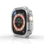 For Apple Watch Ultra 49mm / Ultra 2 49mm Double Color Armor Shockproof Case(Transparent)