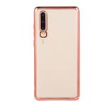 For Huawei P30 Electroplating TPU Protective Case(Rose Gold)