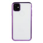 For iPhone 11 Pro Electroplating TPU Protective Case(Purple)