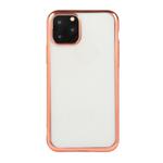 For iPhone 11 Pro Max Electroplating TPU Protective Case(Rose Gold)