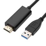USB3.0 to HDMI Conversion Cable, Length 1.8m(Black)