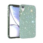 For iPhone XR Shiny Diamond Protective Case(Green)