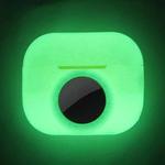 For AirPods Pro 2 / AirTag 2 in 1 Shockproof Full Coverage Silicone Protective Case(Fluorescent Green)