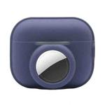 For AirPods Pro 2 / AirTag 2 in 1 Shockproof Full Coverage Silicone Protective Case(Royal Blue)