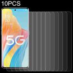 For OPPO A1 Pro / Reno8 T 5G 10pcs 0.26mm 9H 2.5D Tempered Glass Film