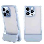 For iPhone 12 Pro Invisible Holder Phone Case(Sierra Blue)