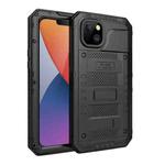 For iPhone 14 Shockproof Waterproof Dustproof Metal + Silicone Phone Case(Black)