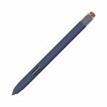 For Samsung Galaxy Tab S7 / S7+ / S8 / S8+ LOVE MEI Soft Silicone Stylus Pen Protective Case(Dark Blue)