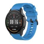 For Xiaomi Watch Color 22mm Quick Release Clasp Silicone Wrist Strap Watchband(Sky Blue)