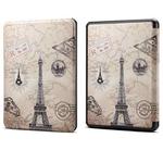 For Amazon Kindle 11th Gen 2022 6 inch Painted Voltage Leather Tablet Case(Eiffel Tower)