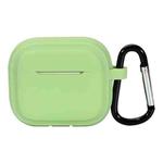For AirPods Pro 2 Striped Shockproof Earphone Case(Matcha Green)
