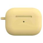 For AirPods Pro 2 Thickened One-piece Shockproof Earphone Case(Yellow)