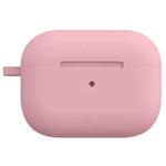 For AirPods Pro 2 Thickened One-piece Shockproof Earphone Case(Light Pink)