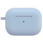 For AirPods Pro 2 Thickened One-piece Shockproof Earphone Case(Light Blue)