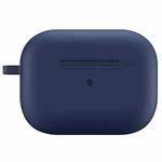 For AirPods Pro 2 Thickened One-piece Shockproof Earphone Case(Midnight Blue)