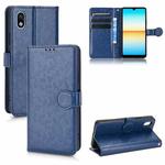 For Sony Xperia Ace III Honeycomb Dot Texture Leather Phone Case(Blue)