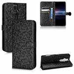 For Sony Xperia Pro-I Honeycomb Dot Texture Leather Phone Case(Black)