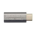 GE07 USB-C / Type-C Data Blocker Fast Charging Connector(Grey)