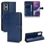 For OnePlus Nord N20 5G Honeycomb Dot Texture Leather Phone Case(Blue)
