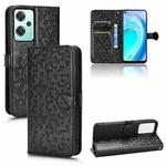 For OnePlus Nord CE 2 5G Honeycomb Dot Texture Leather Phone Case(Black)