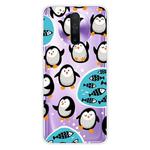 For Xiaomi Redmi K30 Shockproof Painted Transparent TPU Protective Case(Penguin)