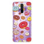 For Xiaomi Redmi K30 Shockproof Painted Transparent TPU Protective Case(Donuts)