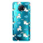 For Xiaomi Redmi K30 Pro Shockproof Painted Transparent TPU Protective Case(Clound Horse)