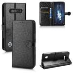 For Xiaomi Black Shark 5 RS Honeycomb Dot Texture Leather Phone Case(Black)