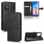 For Xiaomi Redmi 11 Prime 4G Honeycomb Dot Texture Leather Phone Case(Black)