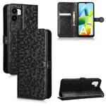 For Xiaomi Redmi A1 Honeycomb Dot Texture Leather Phone Case(Black)