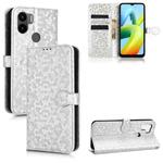 For Xiaomi Redmi A1+ 4G Honeycomb Dot Texture Leather Phone Case(Silver)