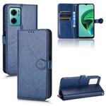 For Xiaomi Redmi Note 11E Honeycomb Dot Texture Leather Phone Case(Blue)